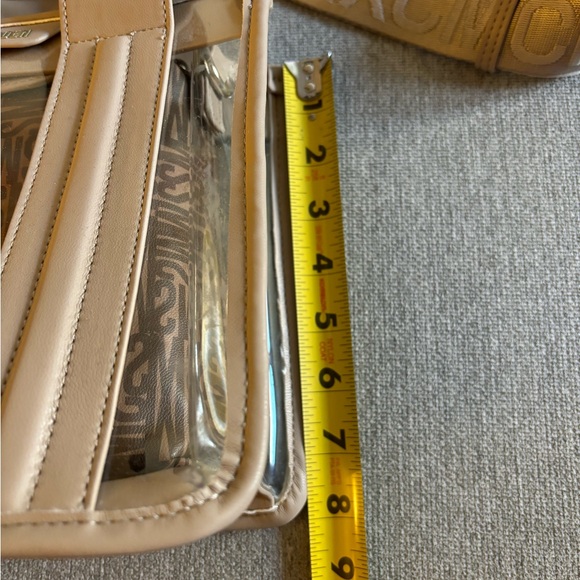 Steve Madden Beige/ Clear Bag - Picture 6 of 7